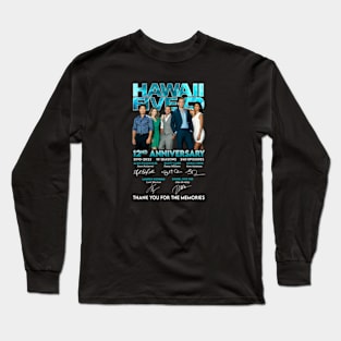 Hawaii Five 0 Tv Series 12nd Anniversary Thank You Long Sleeve T-Shirt